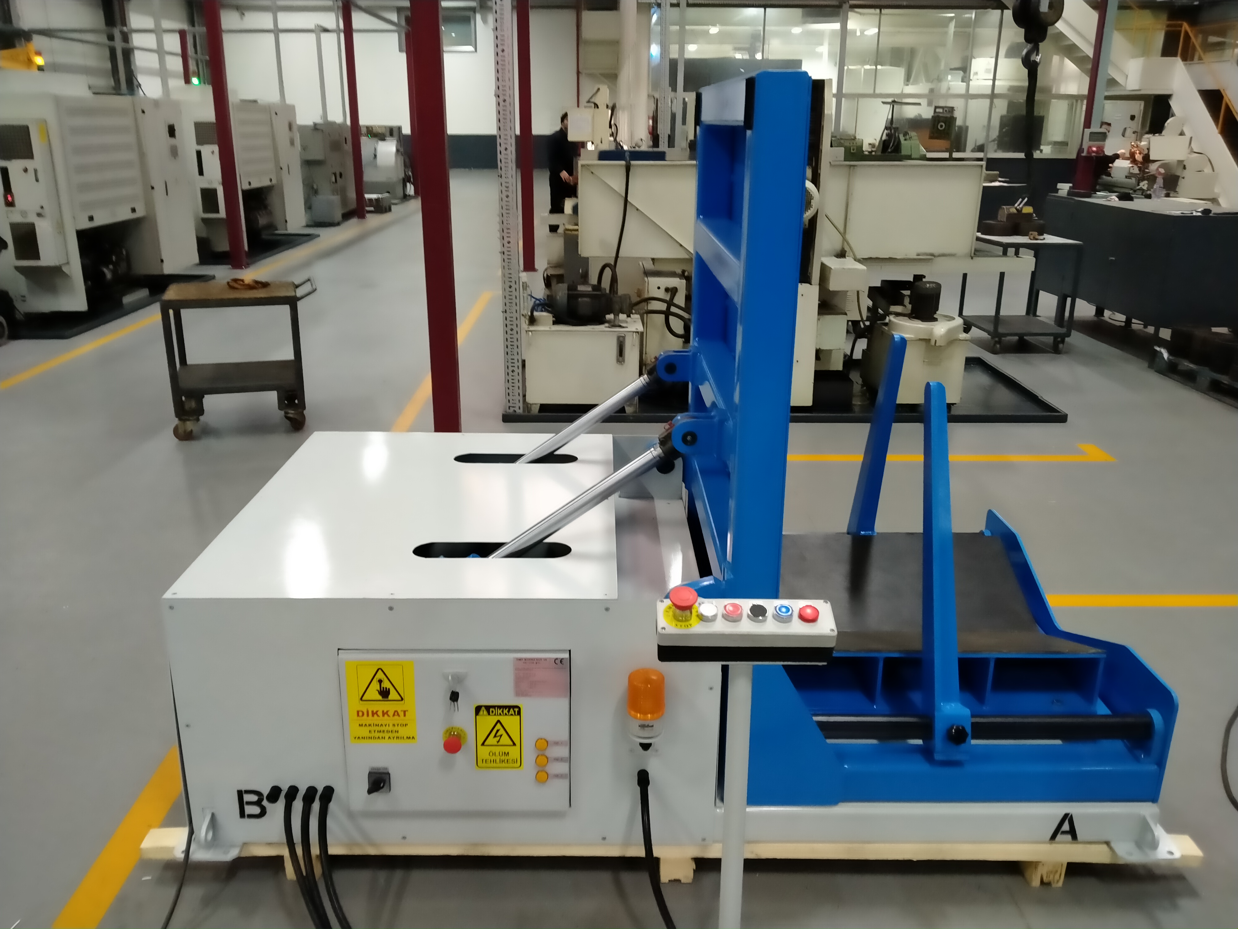 BOBİN DEVİRME APARATI